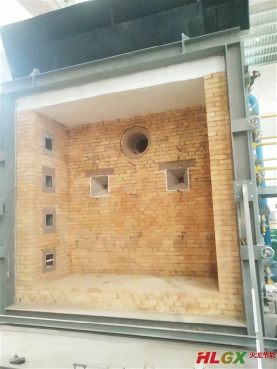 大型水平构件测试炉保温炉墙砌筑