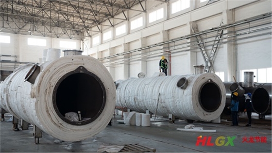 竹屑连续式炭化炉保温