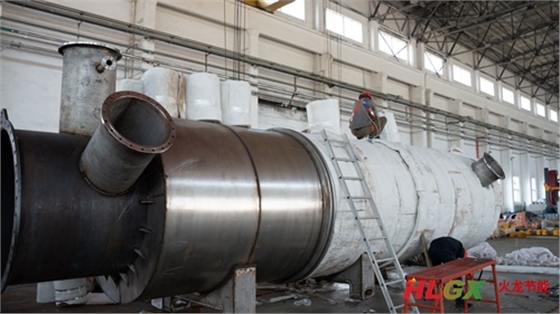 竹屑连续式炭化炉保温