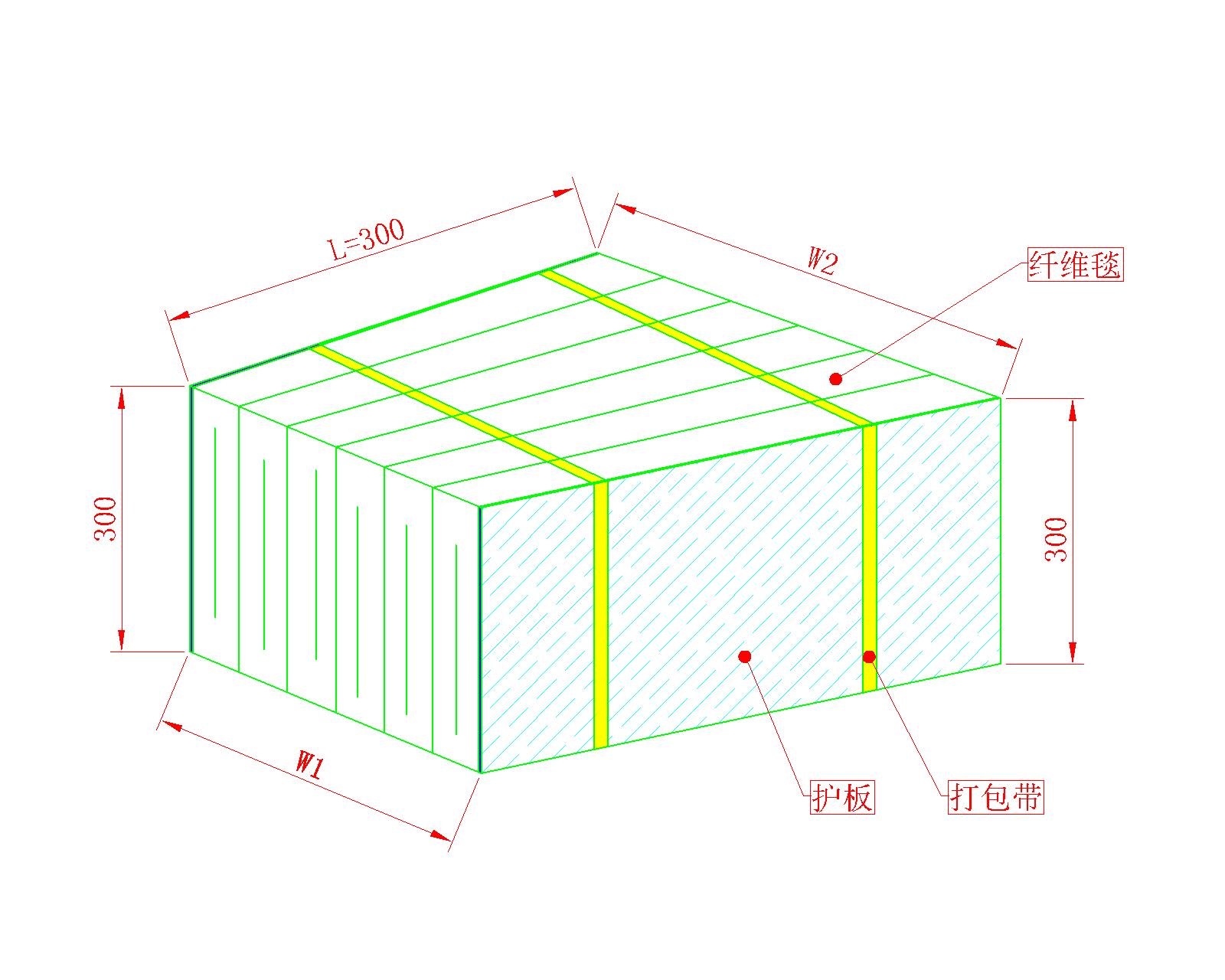 火龙热陶瓷楔形陶瓷纤维模块结构图-火龙耐材提供